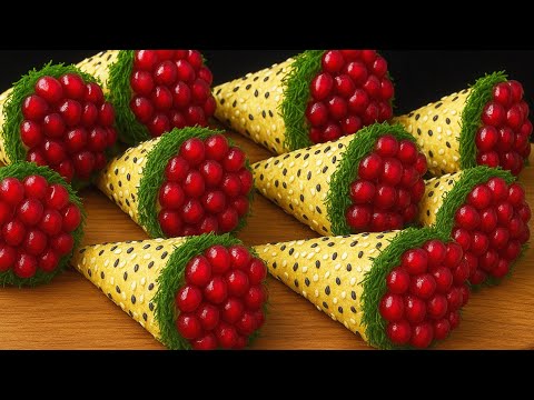 Видео: Праздничная закуска за 5 минут! Ваши гости будут в восторге!