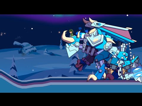 Видео: Hills of Steel . Бой  за кристалы!