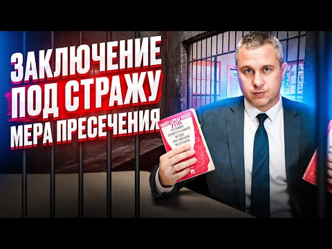 Видео: Заключение под стражу | Мера пресечения