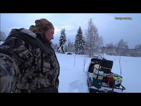 Видео: Не смогли пробиться до заветных озëр! СНЕГОХОД БУРАН "АДЕ" ноша которая оказалась ему не по плечу.