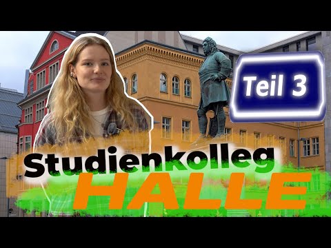Видео: Штудиенколлег Галле/Studienkolleg Halle: гете В2 как гарант сдачи вступительного и слив материалов