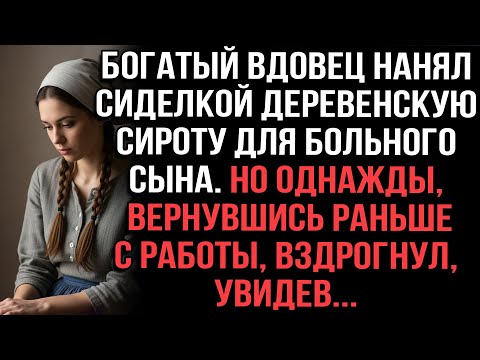 Видео: Вдовец нанял сиделкой сироту для больного сына. Вернувшись раньше с работы, вздрогнул, увидев...
