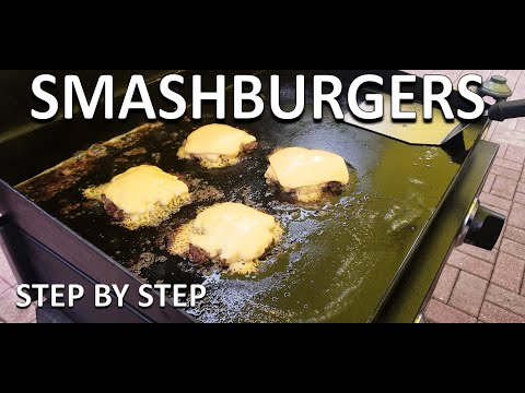 Видео: Smashburgers для начинающих на Blackstone | ГОТОВИМ С BIG CAT 305