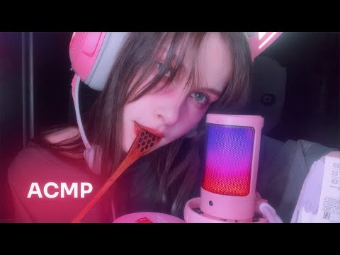 Видео: АСМР фиолетовые и розовые триггеры + ложечка для меда ૮₍ ˶ᵔ ᵕ ᵔ˶ ₎ა