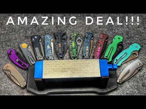 Видео: Обзор точилки для ножей Kitanis Diamond + Ceramic с тремя гранями