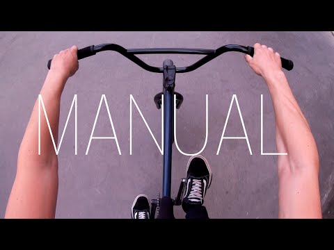 Видео: MANUAL - Не просто проезд на заднем колесе.