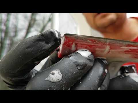 Видео: Мойка окон, послестрой.