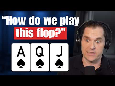 Видео: Этот флоп — просто чушь! Как бы вы его разыграли?