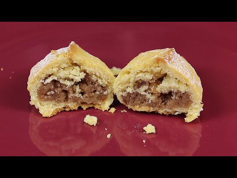 Видео: Они Волшебные! Греческие ПОСТНЫЕ Пирожки "Скальцонья" с Ореховой Начинкой! Вкуснейшие! Без Дрожжей!