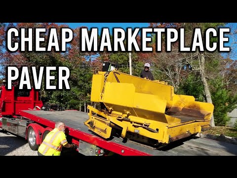 Видео: Покупка и ремонт ДЕШЕВОГО асфальтоукладчика!
