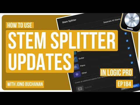 Видео: Logic Pro: Обновления Stem Splitter — что нового?