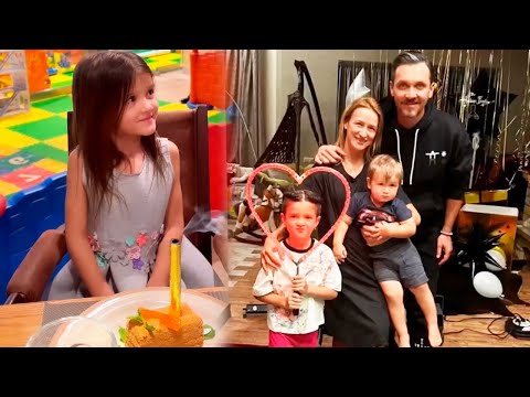 Видео: Татьяна Волосожар с мужем Макасимом Траньковым устроили пышный праздник для дочки в день ее рождения