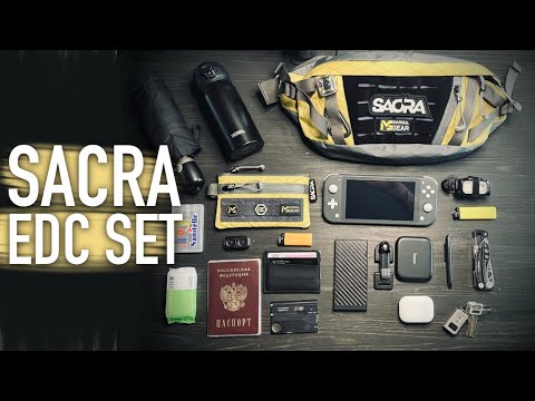 Видео: Сумка и органайзер от SACRA, EDC набор 2024