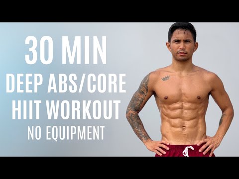 Видео: 30 минут на пресс и мышцы кора | Домашняя тренировка без оборудования