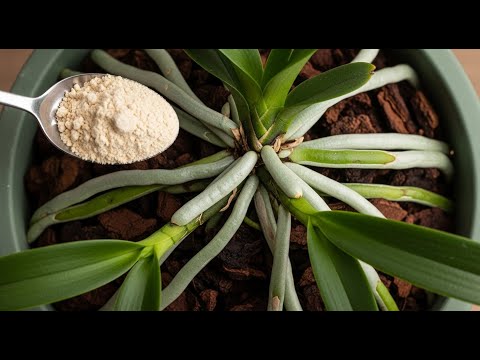 Видео: Секретное натуральное удобрение, которое заставляет орхидеи красиво цвести