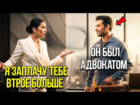 Видео: «Прочитай этот контракт, и я заплачу тебе втрое», — насмешливо сказала CEO... но САНТЕХНИК ОКАЗАЛСЯ