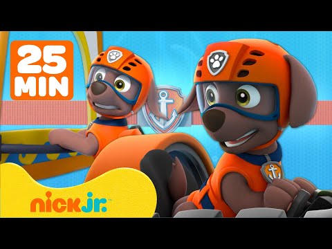 Видео: Щенячий патруль | Самые смелые миссии Зумы! 25 минут | Nick Jr. Cyrillic