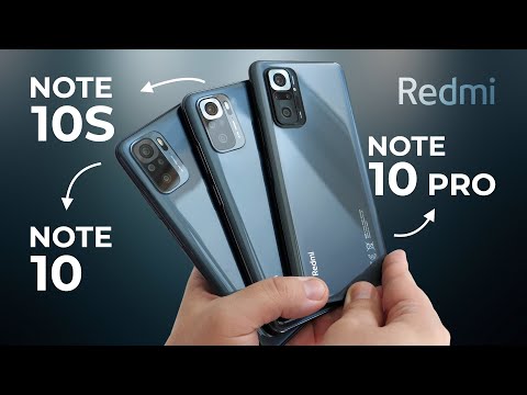 Видео: ОСТАНОВИТЕСЬ! Xiaomi Redmi Note 10 Pro против Redmi Note 10S и Redmi Note 10 / ОБЗОР / СРАВНЕНИЕ