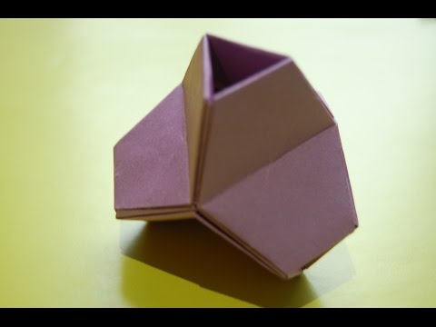 Видео: Origami Modular Kusudama  Кусудама  оригами