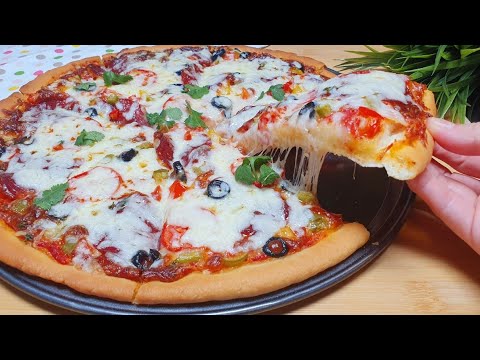 Видео: ДОМАШНЯЯ ПИЦЦА ДЛЯ БОЛЬШОЙ КОМПАНИИ! САМАЯ ВКУСНАЯ ПИЦЦА!Вкусный рецепт пиццы! Perfect Pizza at Home