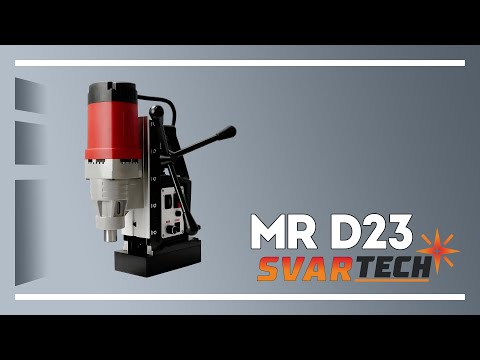 Видео: Магнитный сверлильный станок MR-D23
