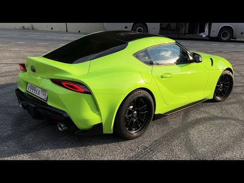 Видео: Самая «неправильная» Тойота - восхитительна | Toyota Supra A90 B58 Stage 2