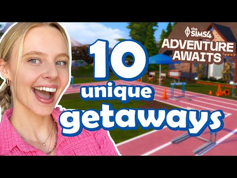 Видео: 10 УНИКАЛЬНЫХ мест отдыха для The Sims 4 Adventure Awaits EP (музыкальная школа, спортивный лагер...