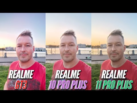 Видео: REALME GT3 vs REALME 11 PRO PLUS vs REALME 10 PRO PLUS. Сравнение камер. Фото и Видео