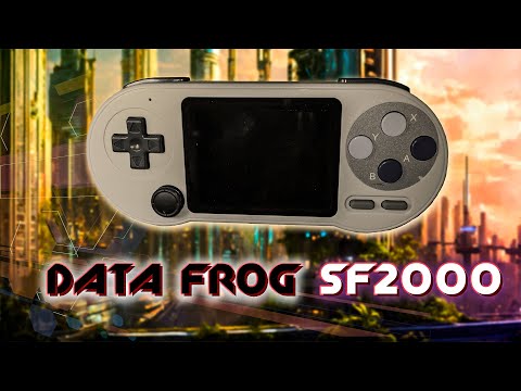 Видео: DATA FROG SF2000 - Портативка из Китая с Aliexpress.Обзор, распаковка ,первые впечатления, тесты.