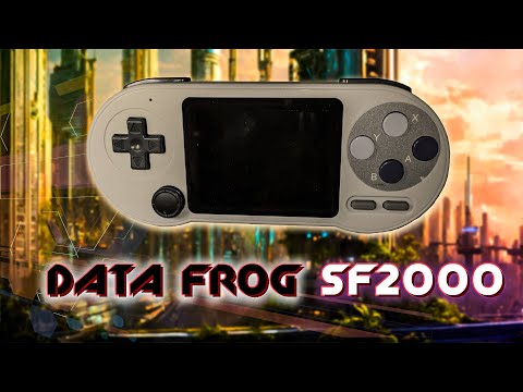 Видео: DATA FROG SF2000 - Портативка из Китая с Aliexpress.Обзор, распаковка ,первые впечатления, тесты.