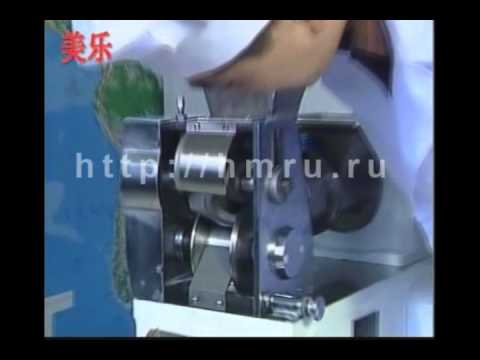 Видео: Пельменный аппарат JGL (JGL-135) видео инструкция