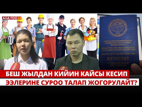 Видео: Кайсы кесип менен көп акча табууга болот?