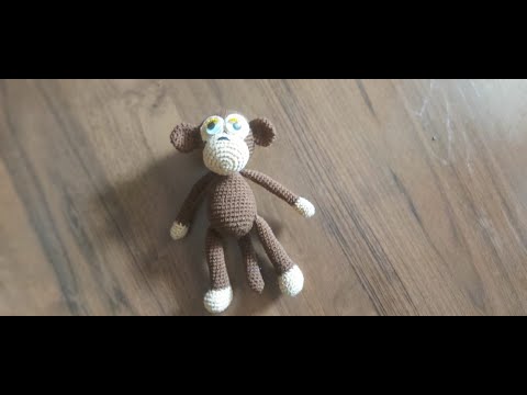 Видео: Обезьяна крючком | Подробный мастер класс | Вязание для начинающих
