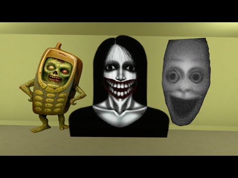 Видео: За мной гонится зомби-телефон Nokia, джанглер, кучисаке-онна некстбот в Garry's Mod