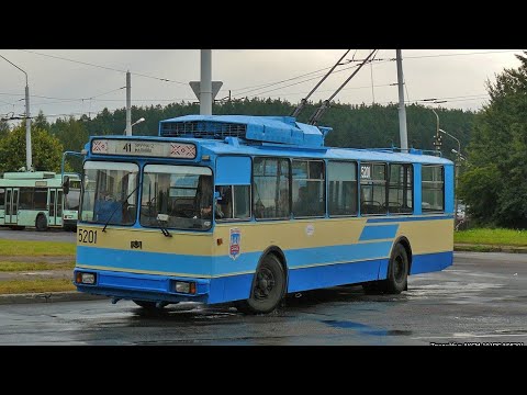Видео: ИНФОРМАТОР троллейбусного маршрута №41 г. Минска (голос Эдуарда Данченко)
