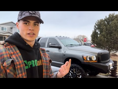 Видео: 6.7 Cummins non-VGT S363 вождение и буксировка