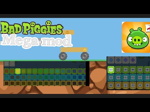 Видео: ОБЗОР МЕГА МОДА для Bad piggies | Bad piggies leading еdge