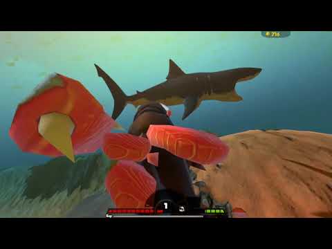 Видео: Бобис играет в Feed and Grow Fish II.