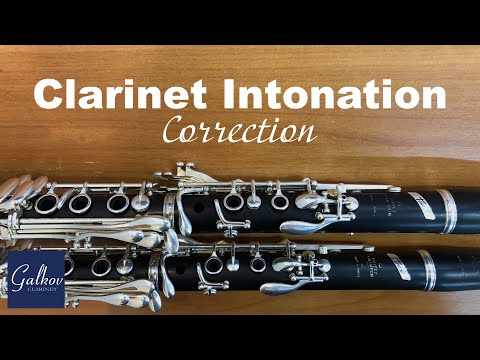 Видео: Корректировка интонации кларнета