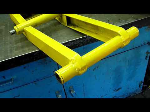 Видео: Рама передней навески.