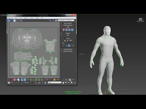 Видео: 3D Max KF - делаем UV развертку от начала до конца