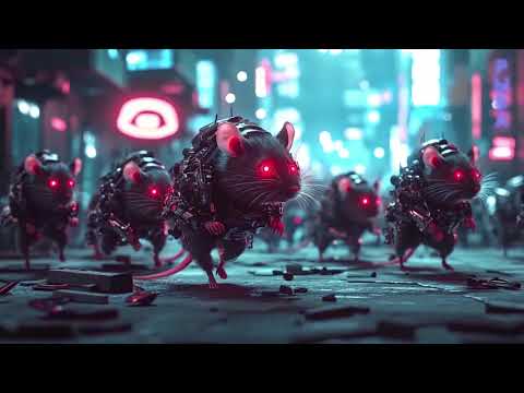 Видео: Кошачий марш. Футуристическая версия. Часть 1. Крысиная боевая песня.