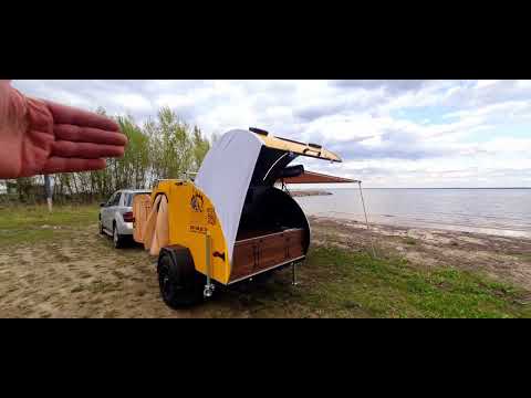 Видео: Огляд teardrop Trailer uacamper.com