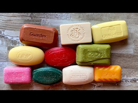 Видео: ASMR Soap cutting | Soap Carving|Резка мыла  | ASMR