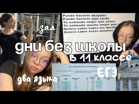 Видео: я почти не хожу в школу | 11 класс влог