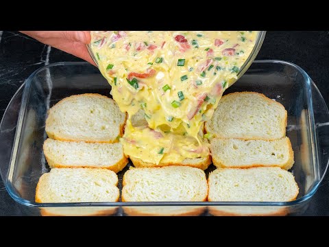 Видео: Не выбрасывайте черствый хлеб! Приготовьте из него супер запеканку, в духовке