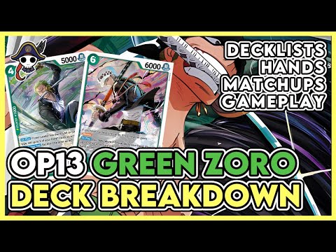 Видео: [OP13] Разбор колоды Green Zoro — Они сделали Zoro еще лучше?!