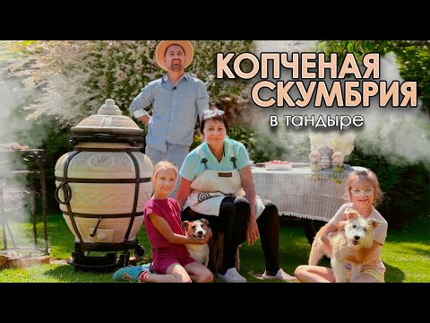 Видео: Копченая скумбрия с овощами в тандыре