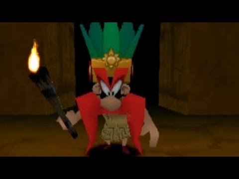 Видео: Храм Сэма | Bug's Bunny & Taz: Time Busters прохождение #4