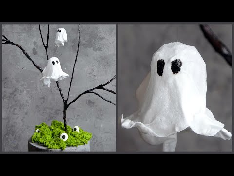Видео: Декор для торта ХЭЛЛОУИН / Парящие приведения